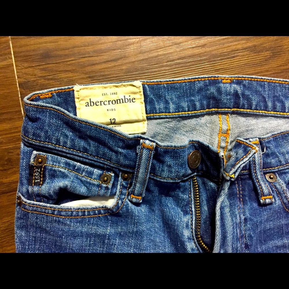 Abercrombie size 12 kids jeans